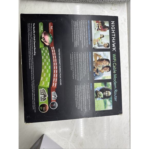 NETGEAR C7000v2 Nighthawk AC1900 Smart Wi-Fi Router Docsis Cable Modem WORKING - Picture 9 of 16